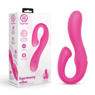 Together Harmony Vibe Versatile Dual-Stim Vibrator - Pink