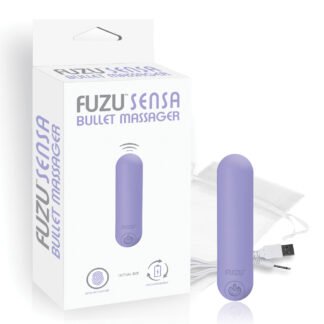 Fuzu Sensa Activated Rechargeable Bullet Massager - Pastel Purple