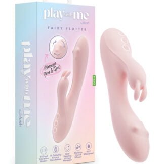 Blush Play With Me Fairy Flutter Rabbit Vibrator - Pink