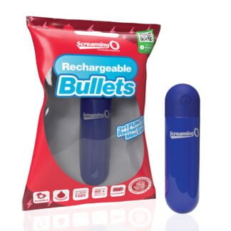 Screaming O Rechargeable Bullets - Blue