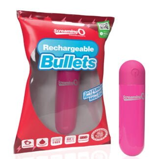 Screaming O Rechargeable Bullets - Pink