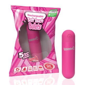 Screaming O Soft Touch Rechargeable Bullet - Pink