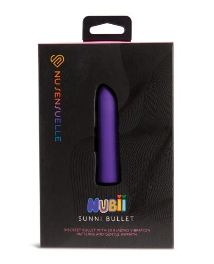 Nu Sensuelle Sunni Nubii Warming Bullet - Purple