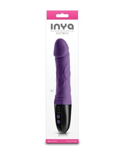 INYA Electrica Phallic Digital Vibrator - Purple