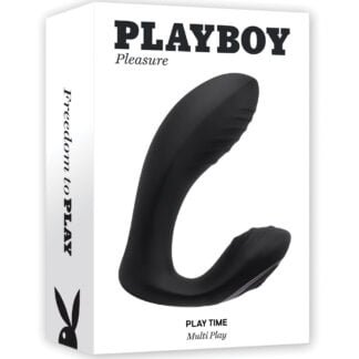 Playboy Pleasure Play time Multi Play G-Spot & P-Spot Vibrator - Black