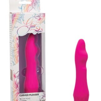 Gia Curved Pleaser - Pink