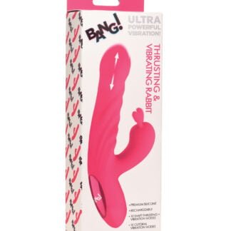 Bang! 10X Thrusting & Vibrating Rabbit - Pink