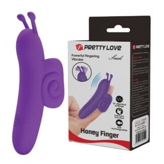 Pretty Love Snail Honey Finger Vibe - Purple