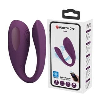Pretty Love Aari Thumping Dual Vibrator - Purple