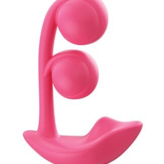 Melody Twin Balls Clit & G-Spot Vibrator - Pink