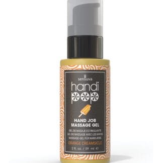 Handipop Hand Job Massage Gel - 2 oz Bottle Orange Creamsicle