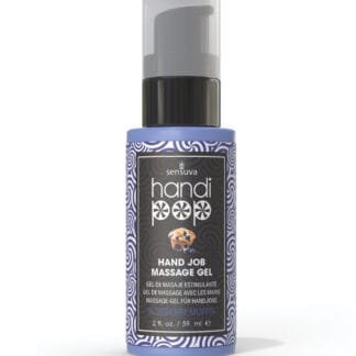 Handipop Hand Job Massage Gel - 2 oz Bottle Blueberry Muffin