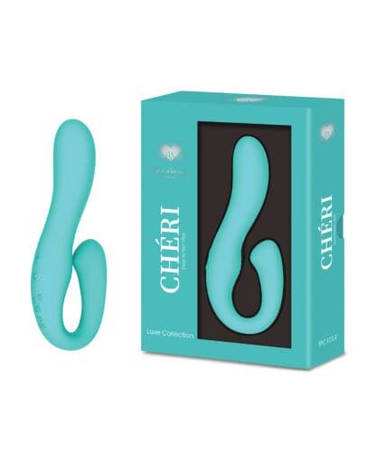 Chéri Dual Action Vibrator - Teal