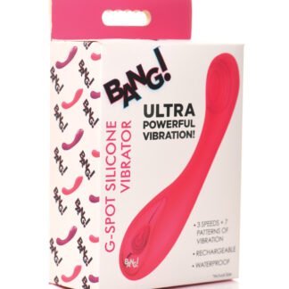 Bang! G-Spot Silicone Vibrator - Pink