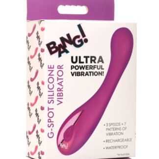 Bang! G-Spot Silicone Vibrator - Purple