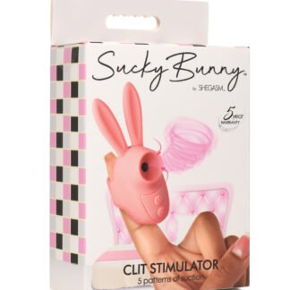 Shegasm Sucky Bunny Clit Stimulator - Pink