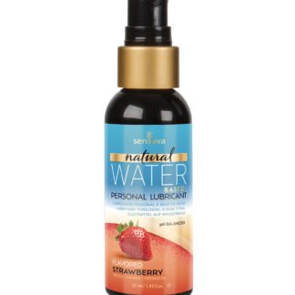 Sensuva Natural Water Based Personal Moisturizer - 1.93 oz Strawberry